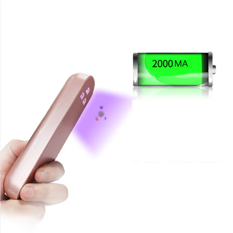 

1.5W Rechargeable Ultraviolet Disinfection Lamp Household Sterilizing Led Artifact Holding Infant Underwear Sterilizing Stick