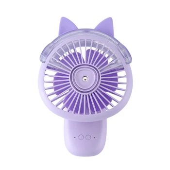 

Folding Spray Mini Fan Humidification Spray Electric Fan Portable Handheld Mini Fan