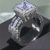 Luxury Male Female Wedding Zircon Stone Ring Crystal Gold Plt Rings Punk for Women Men East Cubic Dubai Jewelry Dropshipping ► Photo 3/6