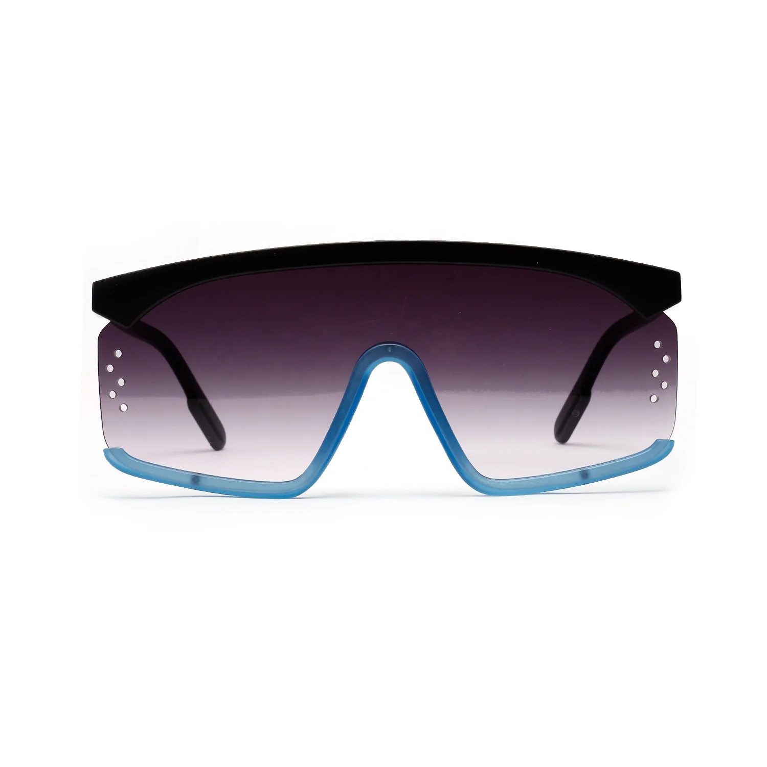 Дизайнерские высокие квадратные очки, модные женские дизайнерские солнцезащитные очки, цельные линзы, солнцезащитные очки, винтажные, Панк тренды, большие