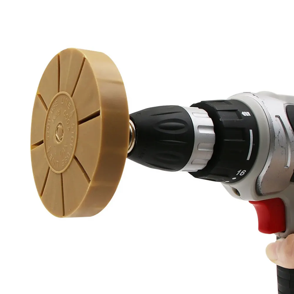 3.5inch Rubber Eraser Wheel Grinding Discs Durable Adhesive Eraser