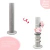 Velvet Jewelry Display Bar - Necklace Stand Watch Holder, Tabletop Necklace & Bracelet Storage Organizer Display for Home Store 5