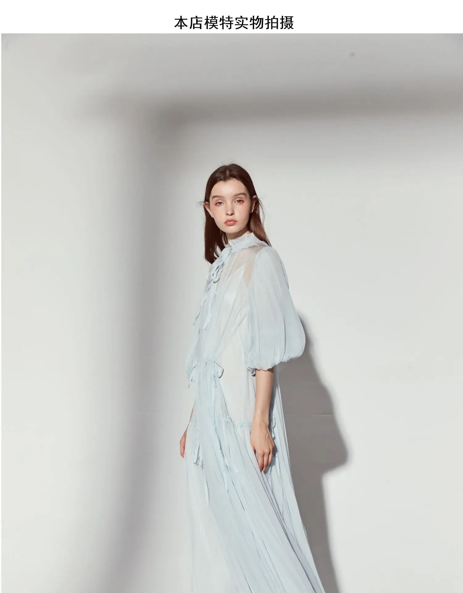 EASYSMALL for love lemon, женское весеннее платье, модное, синее, высокого класса, Vestidos, вечерние, повседневные, с высокой талией, с длинным рукавом, платья