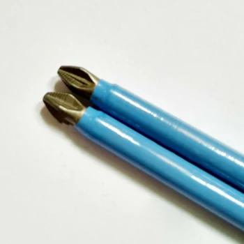 

5xPZ2 Extra Long 127mm Magnetic Non-slip Screwdriver Bit Set 1/4 Hex Shank