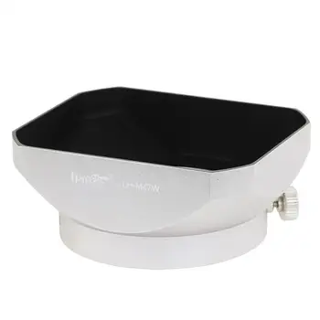 

Haoge LH-M47W Metal Lens Hood Shade for Olympus M.ZUIKO Digital 12mm f/2 Lens Silver