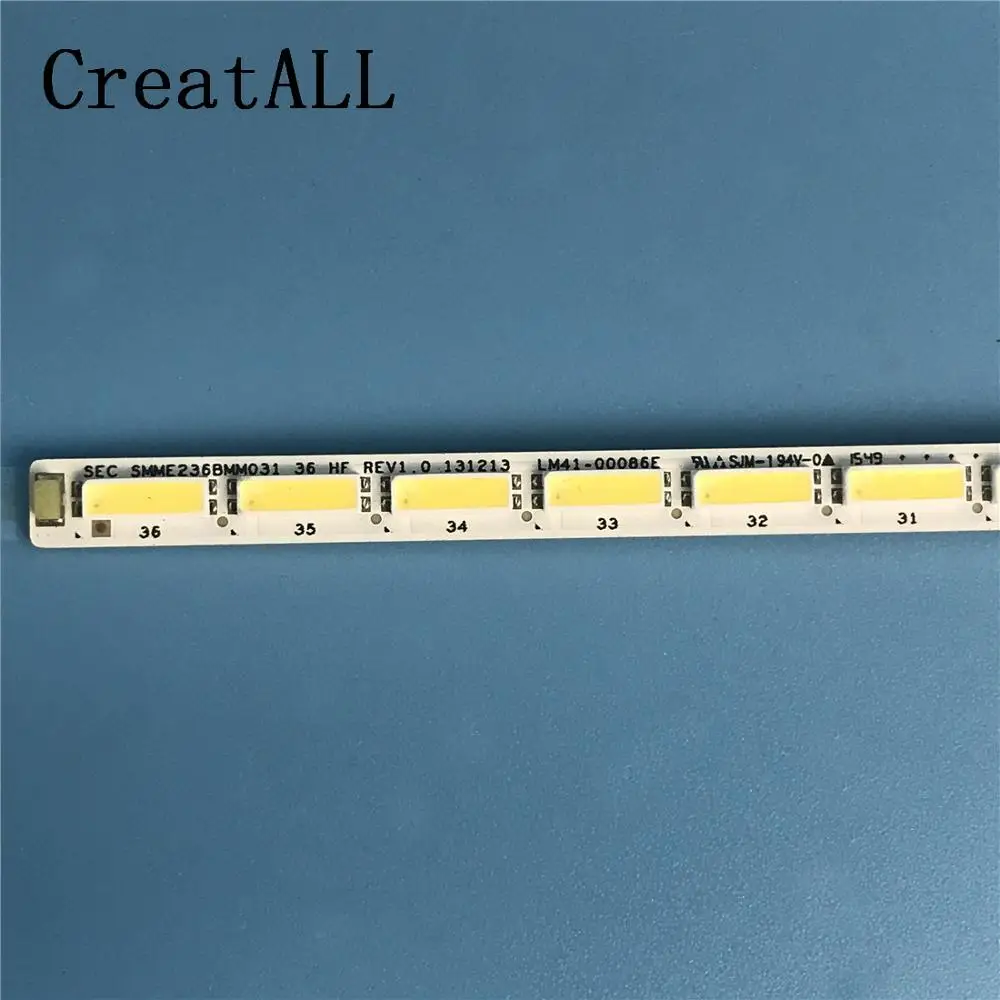 De retroiluminación LED 36 lámpara para Samsung 23,6 TV segundo SMME236BMM031 LM41-00086E S24D390HL CY-MH236BGLV2V CY-MH236BGLV1H LC24F390