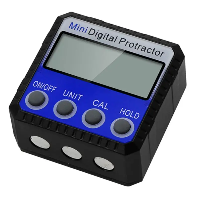 

Electronic Level Gauge Mini Magnetic Horizontal Angle Meter Digital Display Protractor Inclinometer