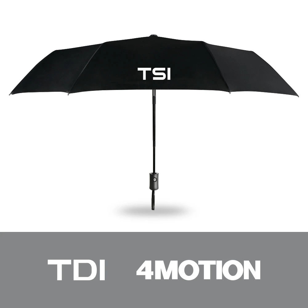 Paraguas plegable compacto coche, accesorio totalmente automático para VW TSI TDI 4Motion Tiguan Passat B5 B6 Polo Golf 7 6 4|Sets de paraguas| - AliExpress