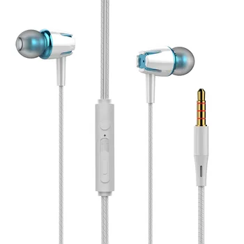 

Wired In-Ear Earphones Universal 3.5 Mm Plug Compatible For Phones Tablet Laptop MP3 Computer Headset Classic Design Headphones