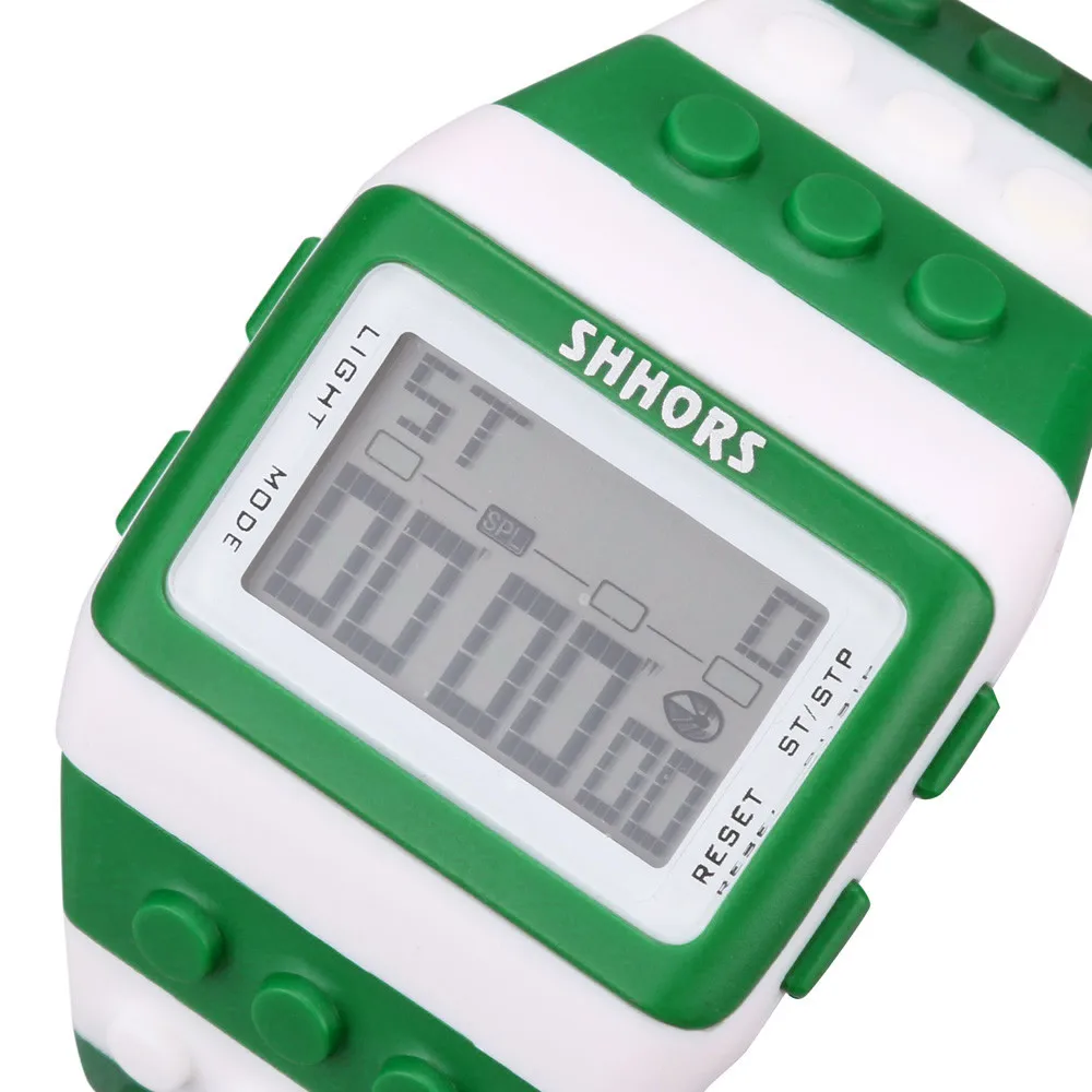 Популярные специальные унисекс цветные цифровые наручные часы винтажные мужские часы Skmei Saat