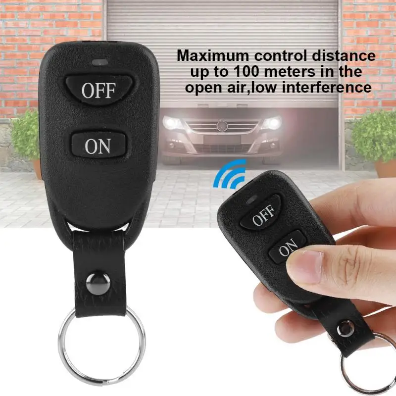 

Wireless Remote Control 433MHz Two Buttons RF Wireless Skin Buckle Learning Code Transmitter For Controlling Garage Doors hot