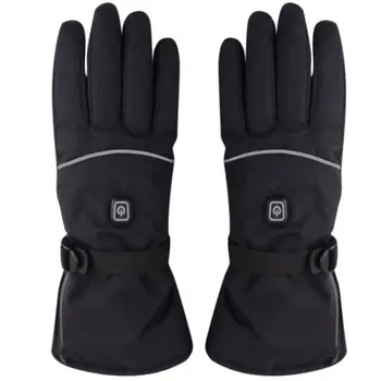 

Motorcycle Gloves Waterproof Windproof Heated Touch Screen Battery Powered Gloves Winter Riding Skiing Warmer Gloves