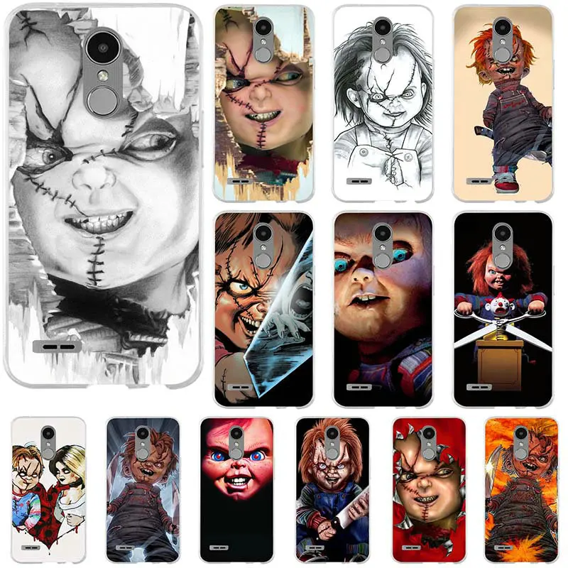 

Chucky Horror Churse Of Chucky Childs Soft Mobile Phone Accessories for LG G2 G3 Mini G4 G5 G6 K4 K7 K8 K10 2017 V10 V20 V30