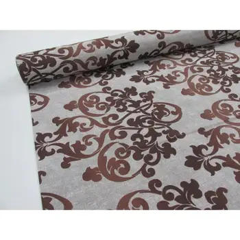 

PRINTED CANVAS Ref. DAMASK GRAND BROWN footage 2,45 MTS x width 2,80 m