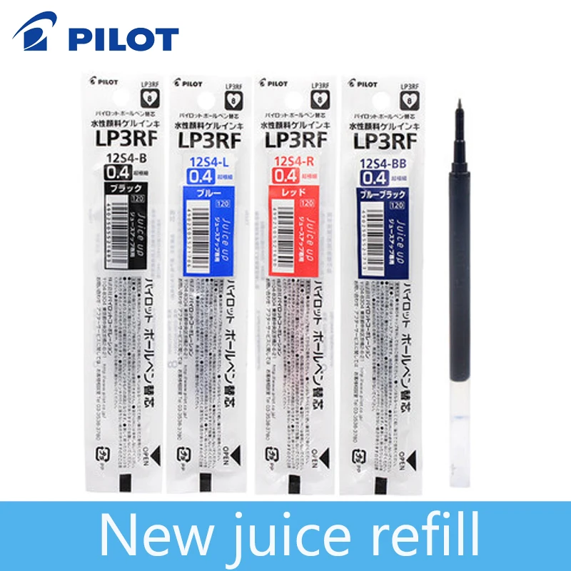 Японская ручка Pilot Juice Up NewGel Pen Refill LP3RF-12S4 6 шт. 0 4 мм гелевая для LJP-20S4 | Канцтовары