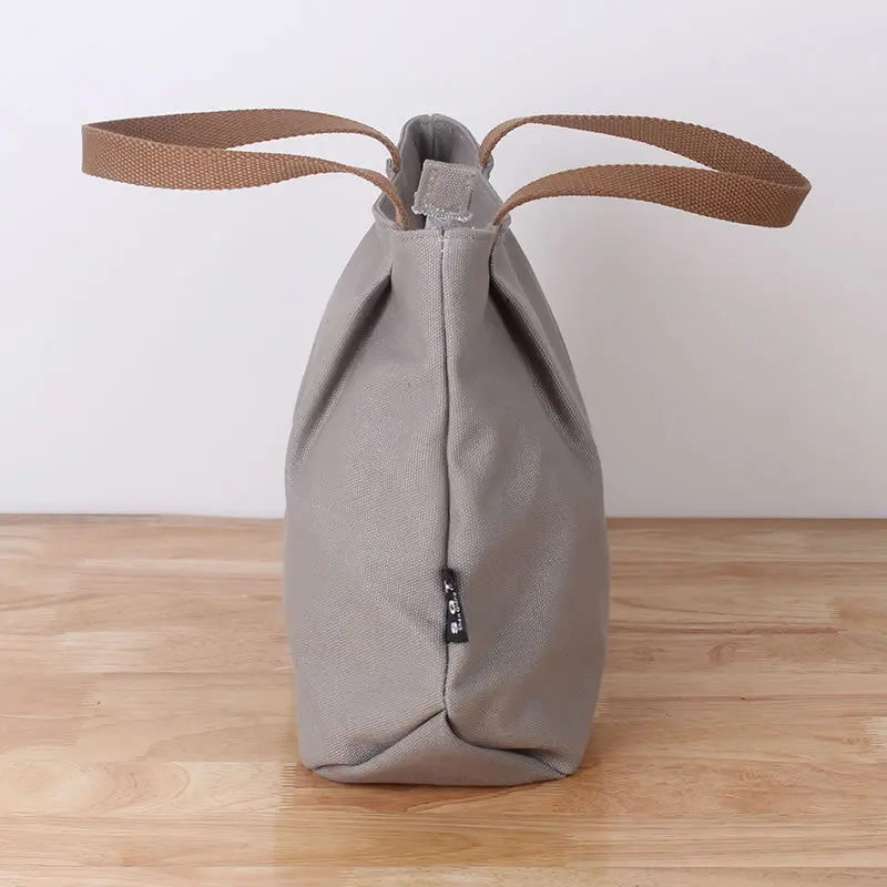 

2018 New Style WOMEN'S Bag Medium Canvas Handbag Casual Versatile Cloth Bag Shopping Going to Work Handbag Mommy Bag Fashion