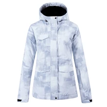 Куртка для катания на лыжах с изображением королевы, Женская куртка для сноуборда, женская зимняя спортивная одежда, лыжная куртка, дышащая, водонепроницаемая, ветрозащитная