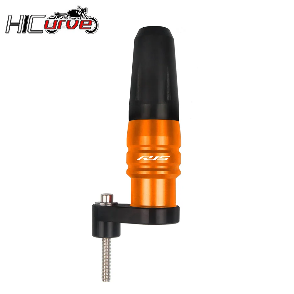 야마하 YZFR15 YZF-R15 YZF R15 2015-2019 오토바이 CNC 프레임 크래시 패드, 배기 슬라이더 크래시 보호대