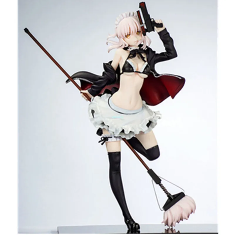 1" Fate Statue Fate/stay Night бюст Saber Arutoria Pendoragon Смола белый узор экшн Коллекционная модель игрушечная Коробка 25 см Z2756