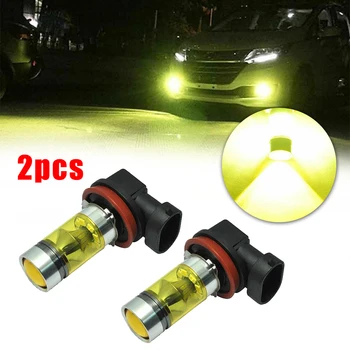 

2020 H11 H8 H9 LED Headlight Bulbs Hi/Lo Beam 3000K Yellow Fog Lights 100W Accesorios Para Auto Car LED Light Bulbs