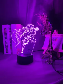 

Japanese Manga Naruto 3d Lamp Minato Namikaze Figure Atmosphere for Kids Child Room Decor Color Changing Led Night Light Bedside
