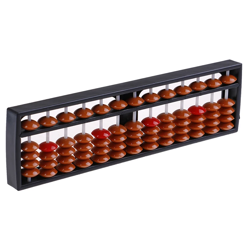 

17 Digits Abacus Soroban Beads Column Kid School Learning Aids Tool Math Business Chinese Traditional Abacus Educational Toys