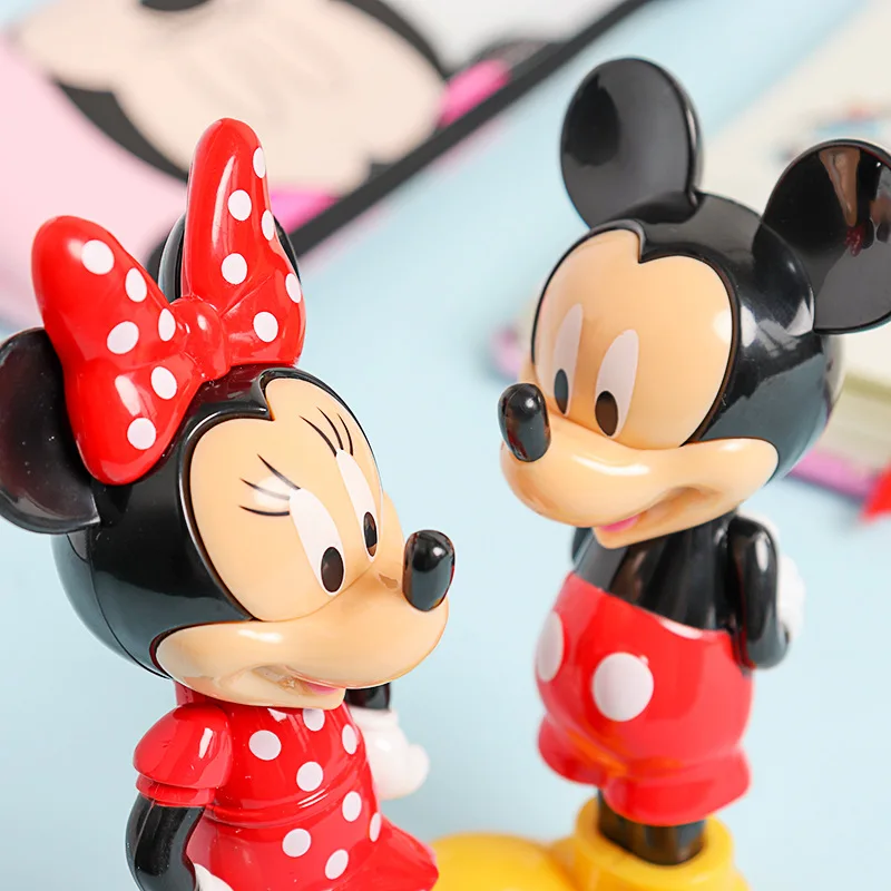 Disney натуральная канцелярские Микки и Минни Маус студент моделирование ручка