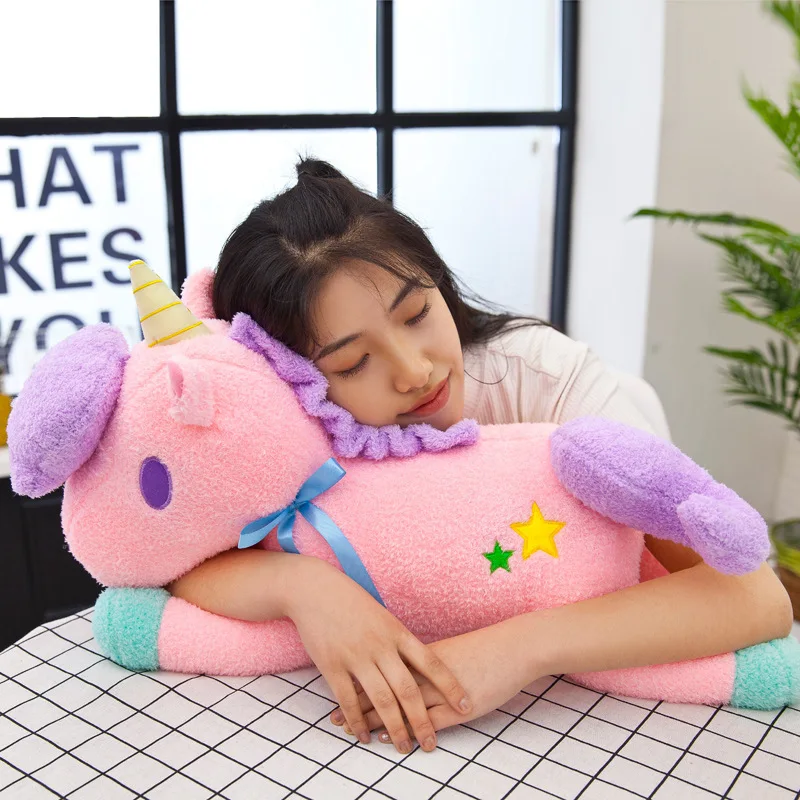 

INS Online Celebrity Gemini Unicorn Doll Cute Adorable South Korea Girl'S Papa Pony Doll Plush Toys