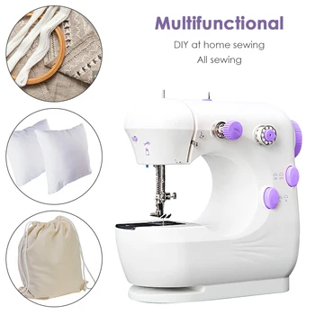 

Household Multi-Function Sewing Machine Electric Micro-Sewing Machine Mini Sewing Machine US Plug EU Plug UK Plug