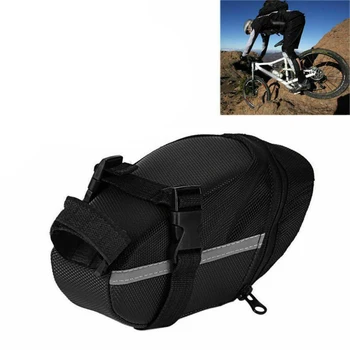 

Black Waterproof Bicycle Bag Rear Pouch Storage Cycling Seat