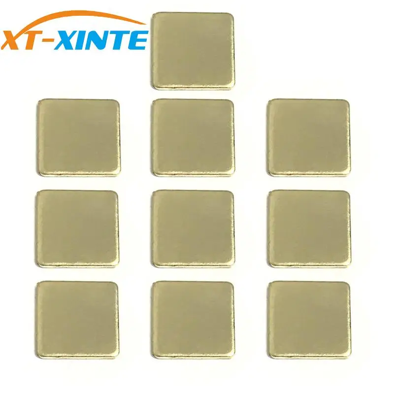 10 шт. 12x12x1 мм Тепловая Подкладка из чистой меди | Компьютеры и офис