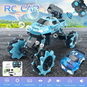 

2.4G 360 Degree Drift Stunt Car High Speed Off-road Remote Control Stunt Bubble Car Toy Rechargeable Toy Car Gift for Kids Boy