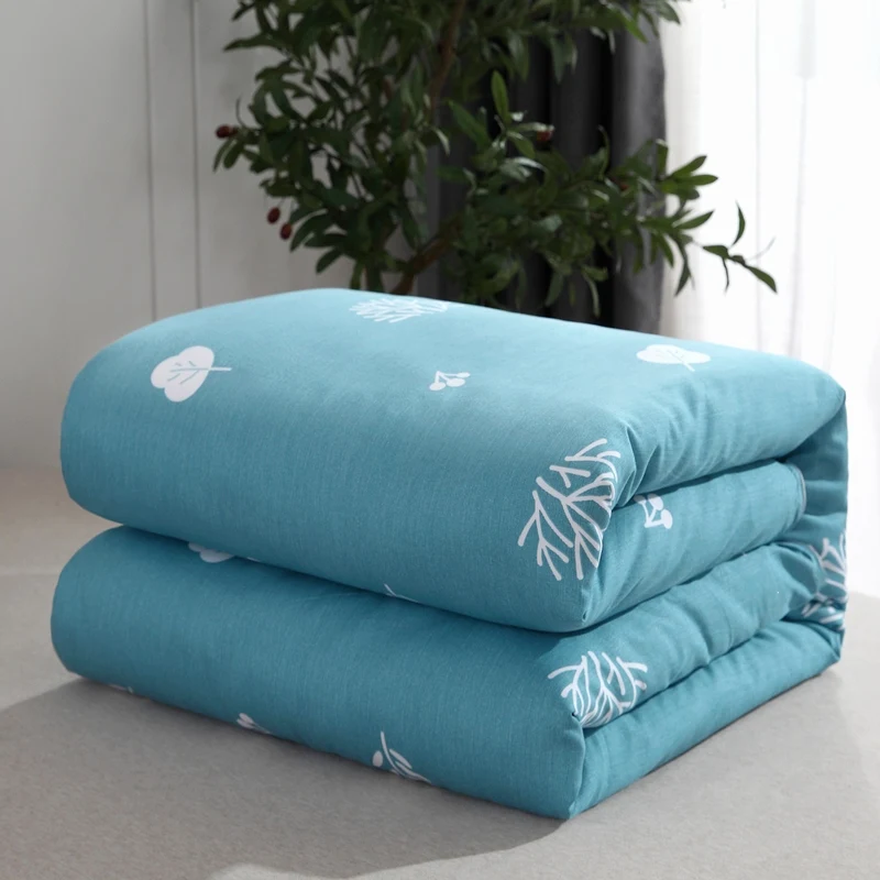 Хлопковое стеганое одеяло для близнецов/полное одеяло королевского размера, зимнее одеяло 150X200 см/180x220 см/200x230 см/220x240 см/X см
