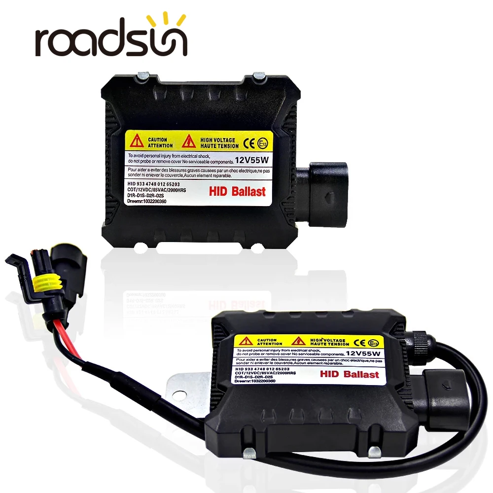 2pc 35w Xenon Slim Ballast 55w Xenon H7 Ignition Unit Block H4 Xenon