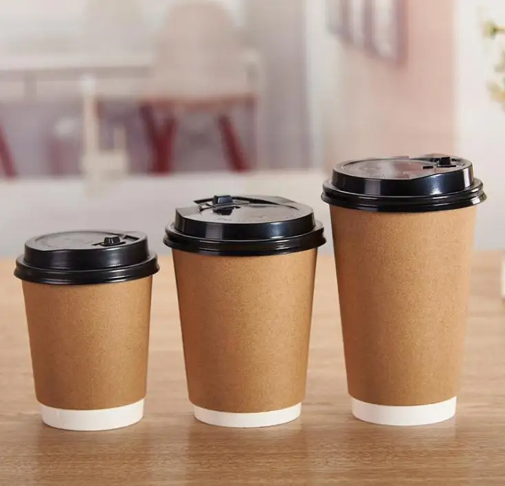 Brown Paper Coffee Cup