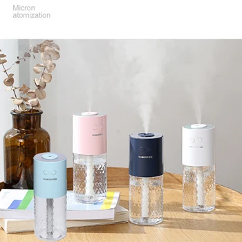 

Mini Air Humidifier USB Charging Led Night Light Aromatherapy Essential Oil Aroma Diffusers for Home Car Office