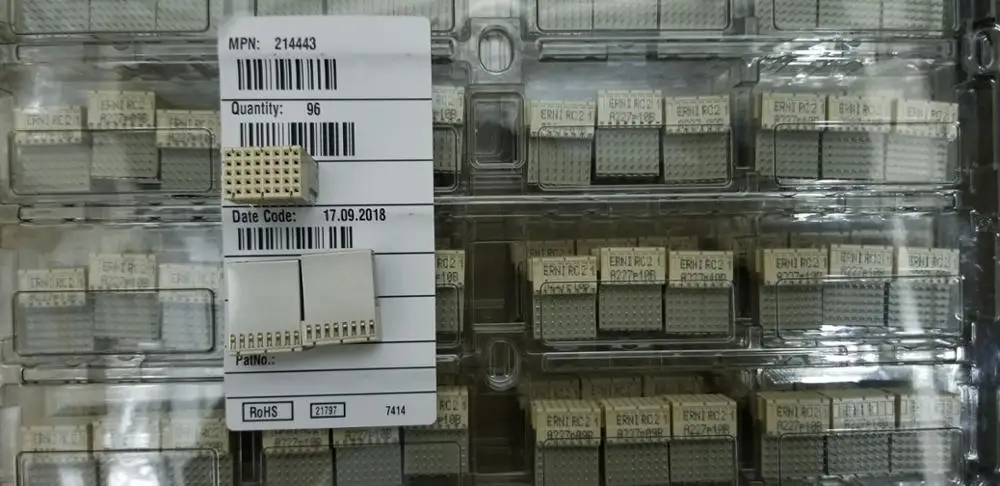 1 шт. 100% новый и оригинальный гнездовой разъем 214443 ERNI PXIE CPCI XJ4 eHM B8 | Электроника