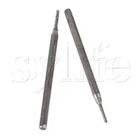 Forets à trous revêtus de diamant lapidaire, 20 pièces, mèches solides, aiguille, gemmes, carrelage en verre, 1mm 2