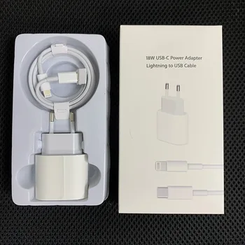 

Original 18W PD 3.0 Fast Charger For iPhone 11 Pro XS Samsung Xiaomi Huawei Sony LG HTC Portable Charging Mobile Phone Charger
