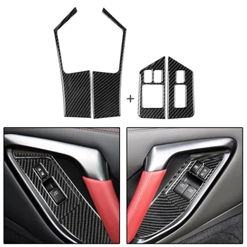 

Window Switch Panel Decals Cover Decor Internal For Nissan GT-R R35 2008-16 New