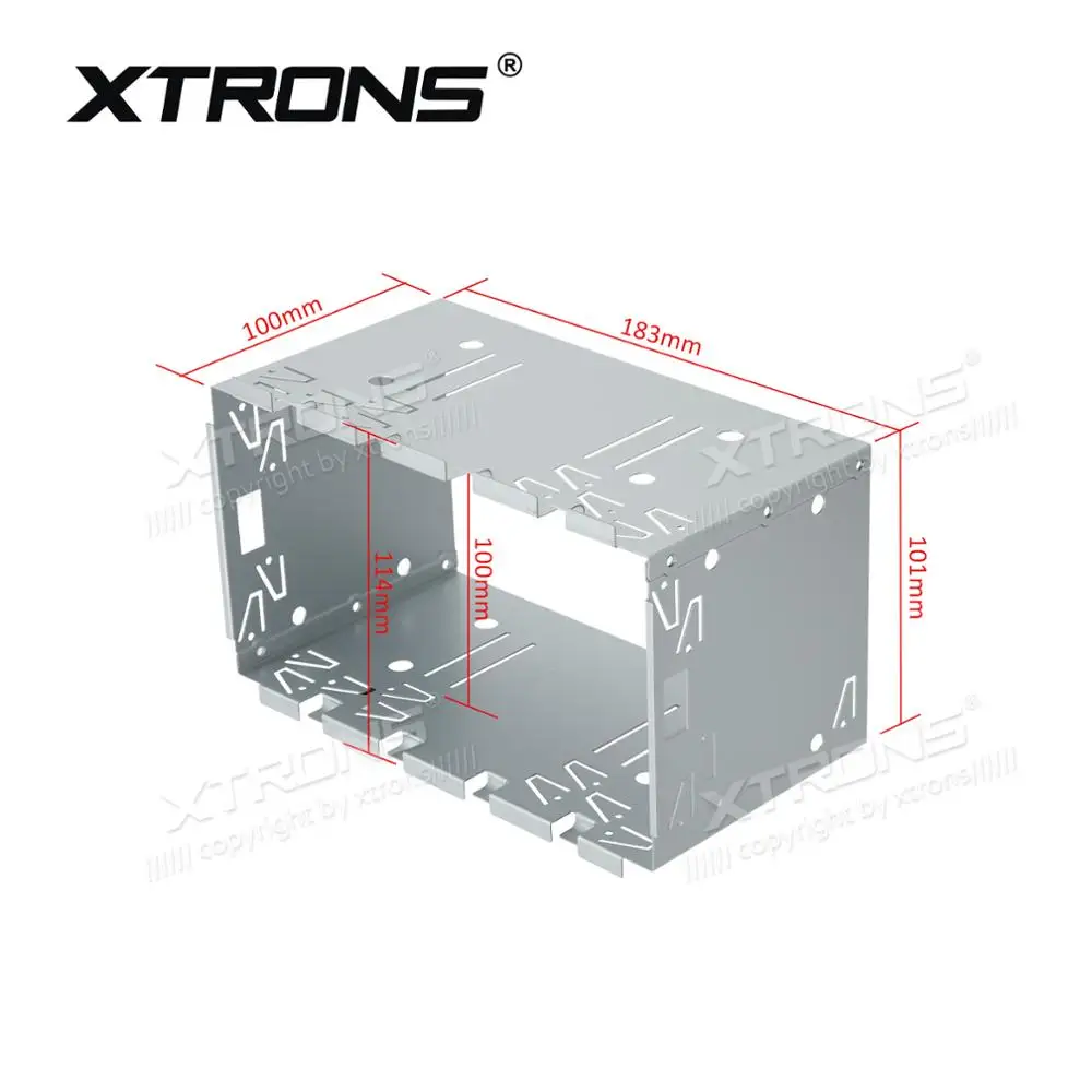 XTRONS 14-004A Универсальный Авто головное устройство клетка фасции рамки тире CD комплект наборная доска панель двойной стерео