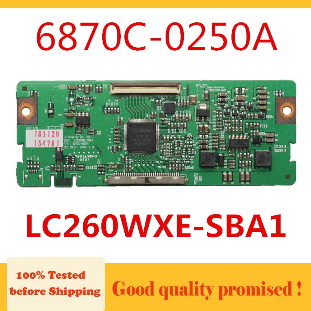 6870C 0250A LC260WXE SBA1 T CON доска для LG TV 26LG3DCH.... И т. Д. Сменная плата оригинальная