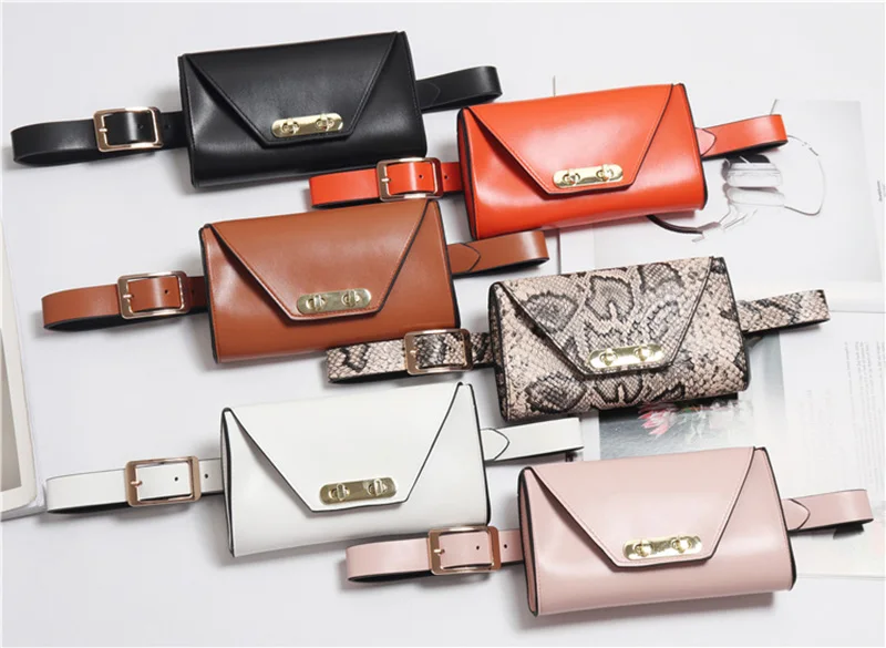 Женская сумка-кошелек из змеиной кожи, модный ремень, сумка высокого качества, кожаный сундук, мини-кошелек для телефона