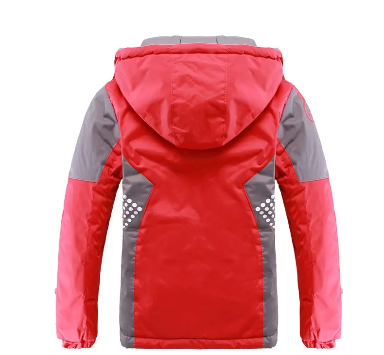 Верхняя одежда для детей; теплое пальто; спортивная детская одежда; водонепроницаемые ветрозащитные утепленные куртки с хлопковой подкладкой для мальчиков и девочек; сезон осень-зима