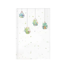 Растение на заказ размер оконная пленка статическая цепляющаяся растительный цветочный узор защита конфиденциальности виниловая витражная матовая тонированная пленка 40 см x 60 см