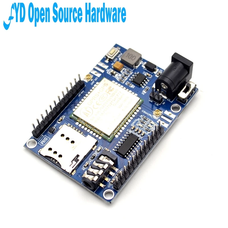 5 шт. A7 GSM GPRS GPS 3 в 1 модуль щит DC 9 беспроводной для STM32 51MCU поддержка голосовых