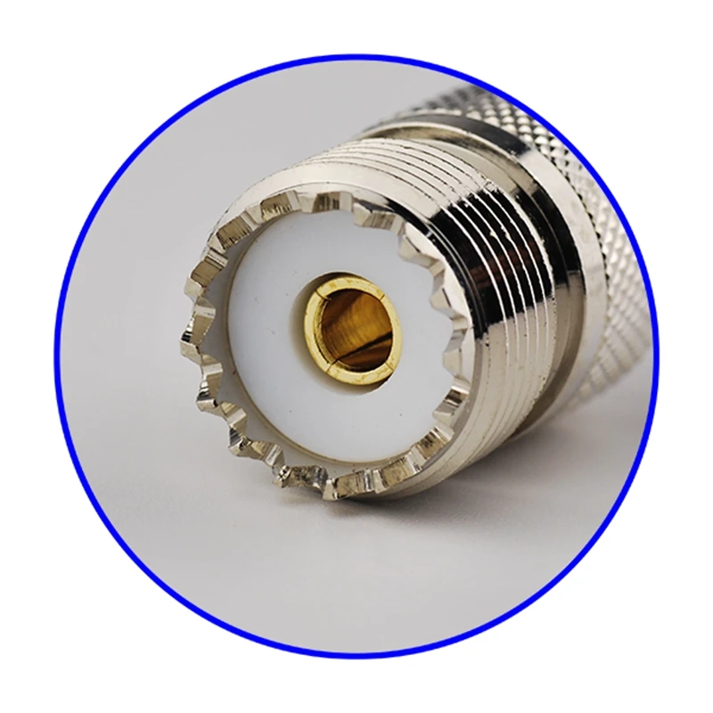 UHF Crimp Female RF Coaxial Connector for Cable RG58 RG400