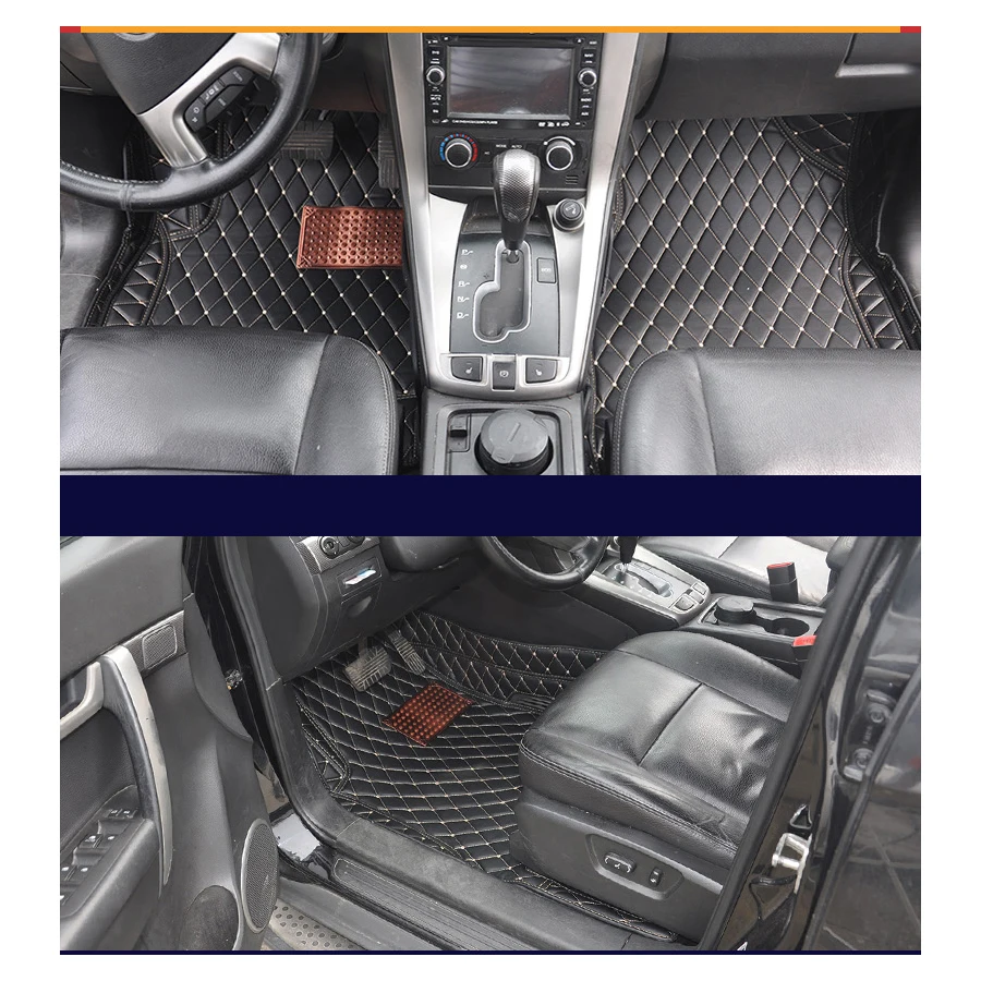 Lsrtw2017 кожаные автомобильные коврики для opel antara captiva 2006 2007 2008 2009 2010 2011 2012 2013 внутренний ковер