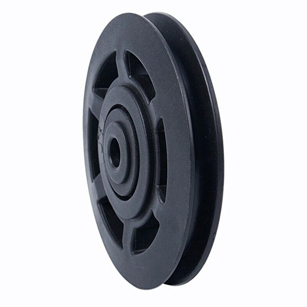 Easy Install Safe Fitness Accessories Cable Gym Hardware Wear Resistant Durable Universal Lifting Pulley Wheel Round Replacement