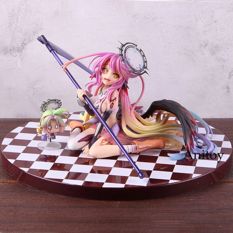 Аниме Нет игры нет жизни Zero Jibril Great War Ver. 1/7 Масштаб ПВХ фигурка Коллекционная модель игрушки